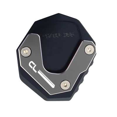 plate enlarged bracket, Motorcycle pedals - standard-grey