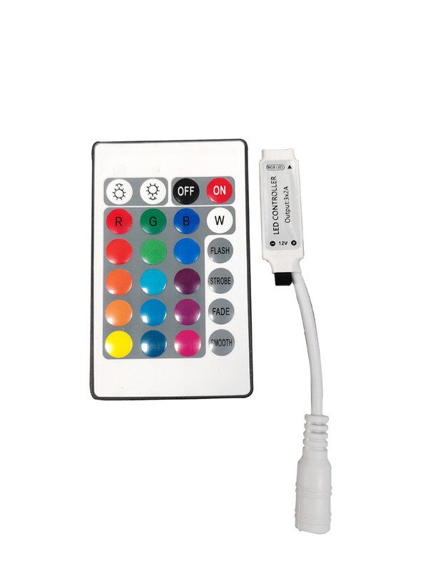 LED ライトストリップ rgb コントローラ RF24 キーアプリ Bluetooth usb44 キータッチセンサーハンドスキャン音楽トーン調光器|undefined
