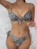 Black leopard print