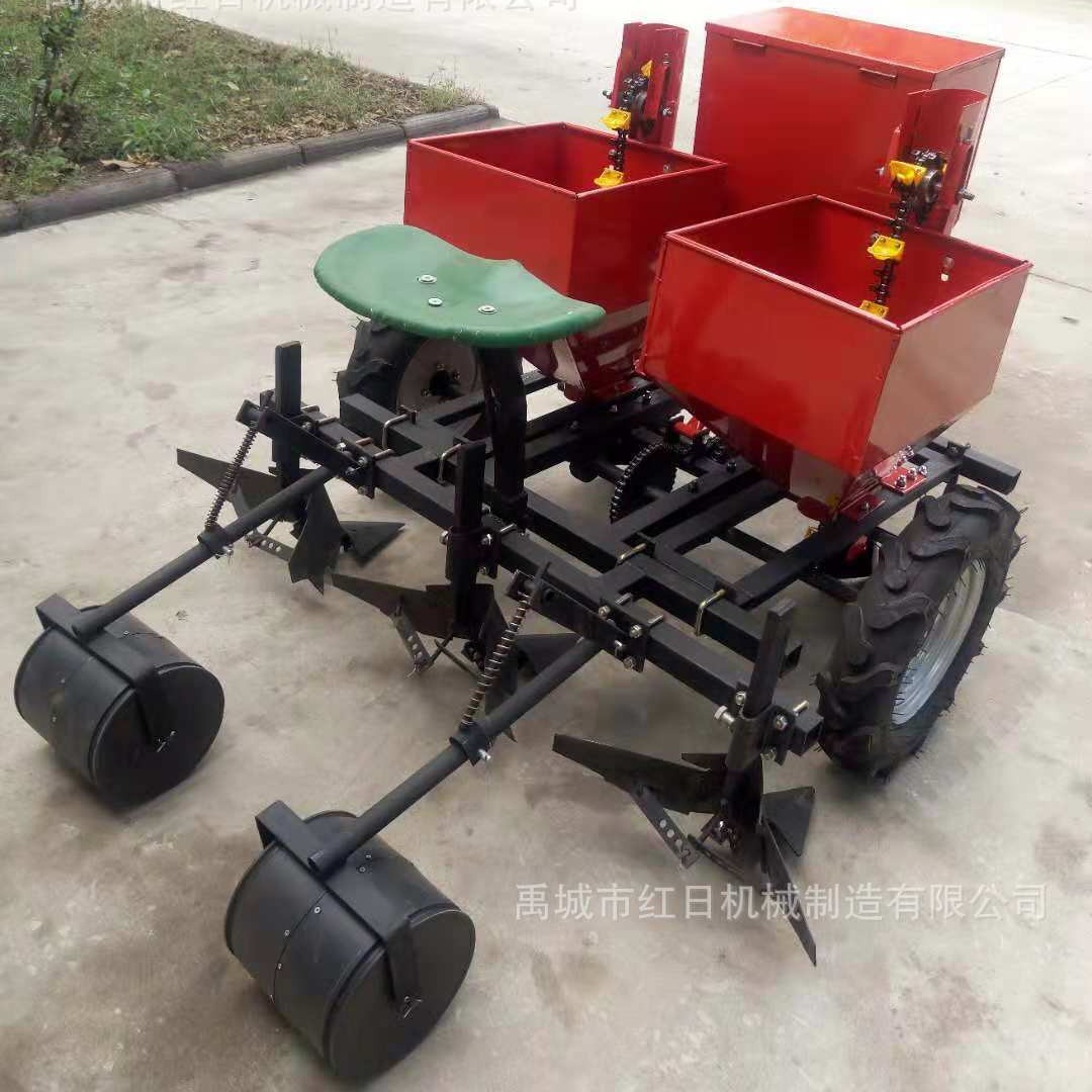 2CM-2土豆种植机   马铃薯施肥播种机   双行农用播种机