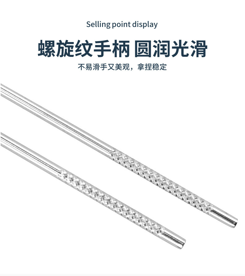 Stainless steel tooth cleaning set, portable