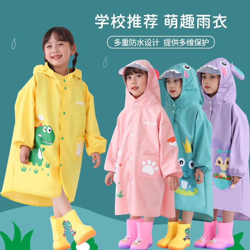 Children's Raincoat Women's Full Body Waterproof Boys' Children's Rainproof Clothes Kindergarten Primary School Children's Baby's School Poncho Rainwear Children's Raincoat Women's Full Body Waterproof Boys' Children's Rainproof Clothes Kindergarten Primary School Children's Baby's School Poncho Rainwear
