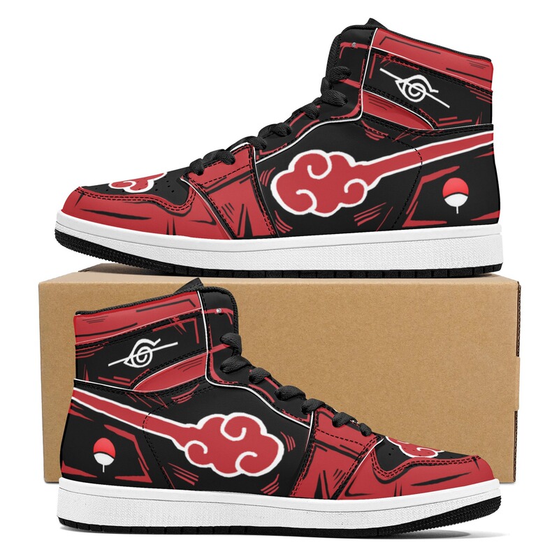 Cross-border new Naruto men's classic high-top sneakers classic high-top sneakers fashion fashion printing