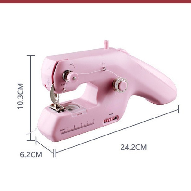 Fuente transfronteriza Fanghua máquina de coser doméstica 6 generación pequeña máquina de coser de escritorio multifuncional cerradura de borde coche de ropa al por mayor