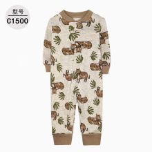 外贸婴儿连体衣棉质A类宝宝长袖哈衣新生儿衣服哈衣爬服一件代发