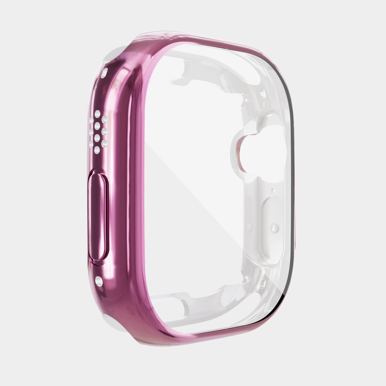 Подходит для iwatch10 полный защитный чехол для Apple Watch AppleWatchS8 Ultra прозрачный tpu защитный чехол крышка