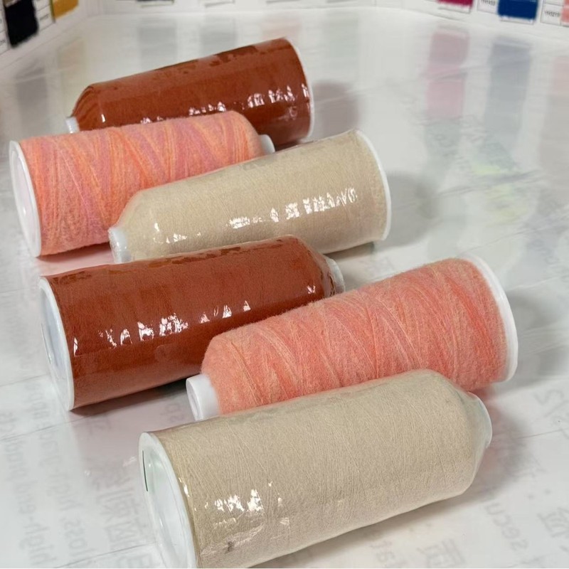Yuxiu Yuan ブランド 28s スノーフレークベルベットタオル刺繍ウール刺繍糸|undefined
