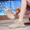 [Coconut shoes]Trendy shoes lady Cloth shoes Korean Edition fashion Trend Versatile Casual shoes Running shoes Grandma shoes