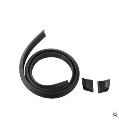 Car Modification Universal Rubber Tail Wing Large Tail Wing Small Tail Wing Wholesale Carbon Fiber Tail Wing Rubber Strip Wing (Other Car Modifications) - 35-rear-wing-matte-black