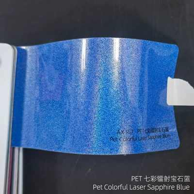 Automotive Film car film body color change - colorful-laser-sapphire-blue
