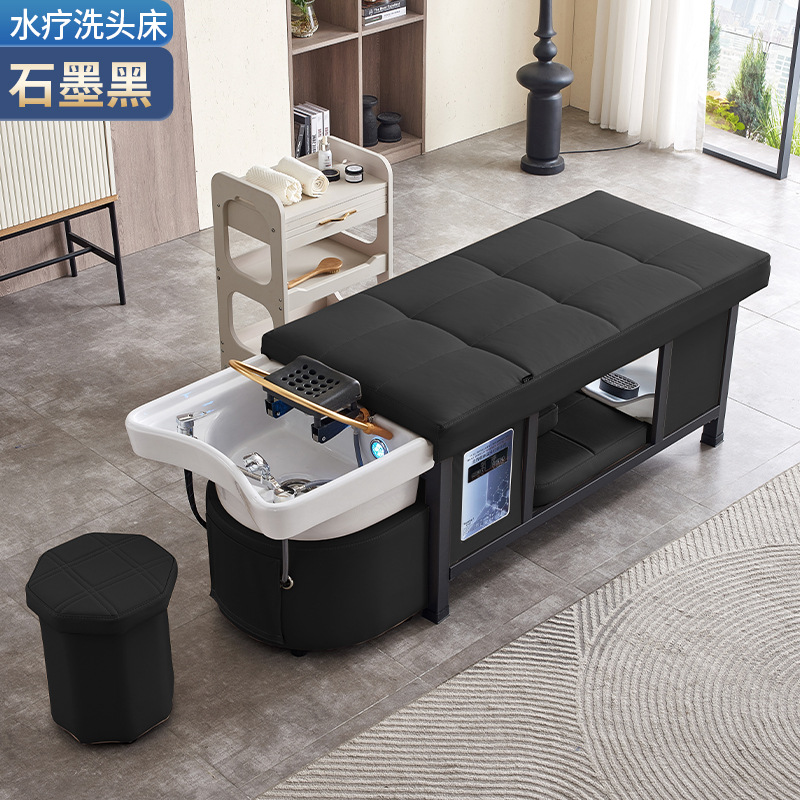 Cerámica cuenca - grafito negro + ciclo de agua