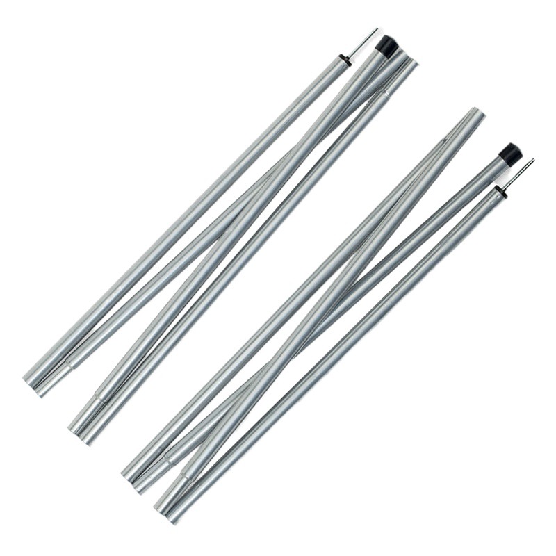 Outdoor canopy pole tent protection thickened high-speed iron support pole 2 meters 2.2 meters 2.4 meters Hall camping support