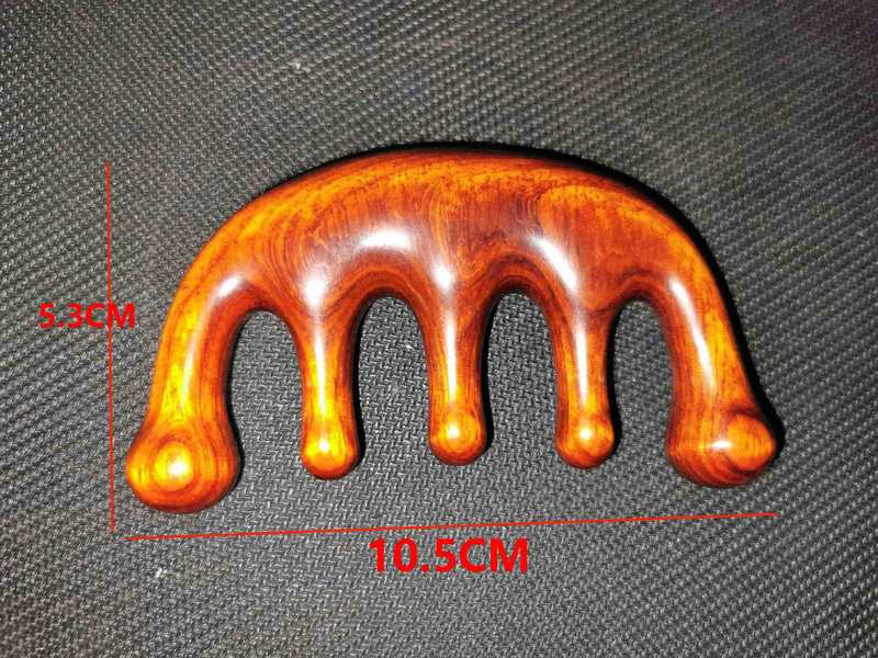 檀木櫛紫檀木質マッサージ櫛檀木寛歯櫛巻き櫛紫檀寛歯櫛緑檀木櫛|undefined