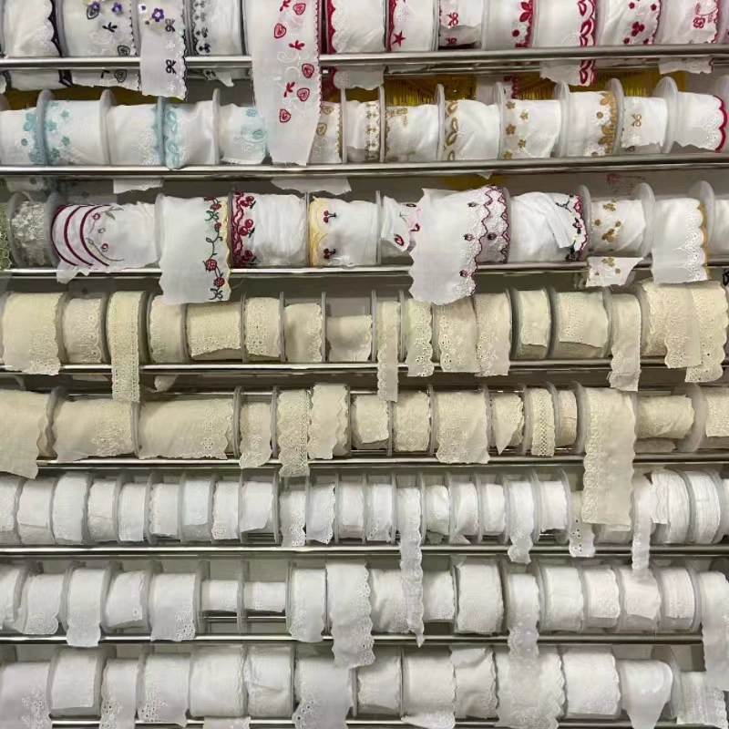 Более 100 хлопчатобумажных вышивальных кружевных кружевных вышивках