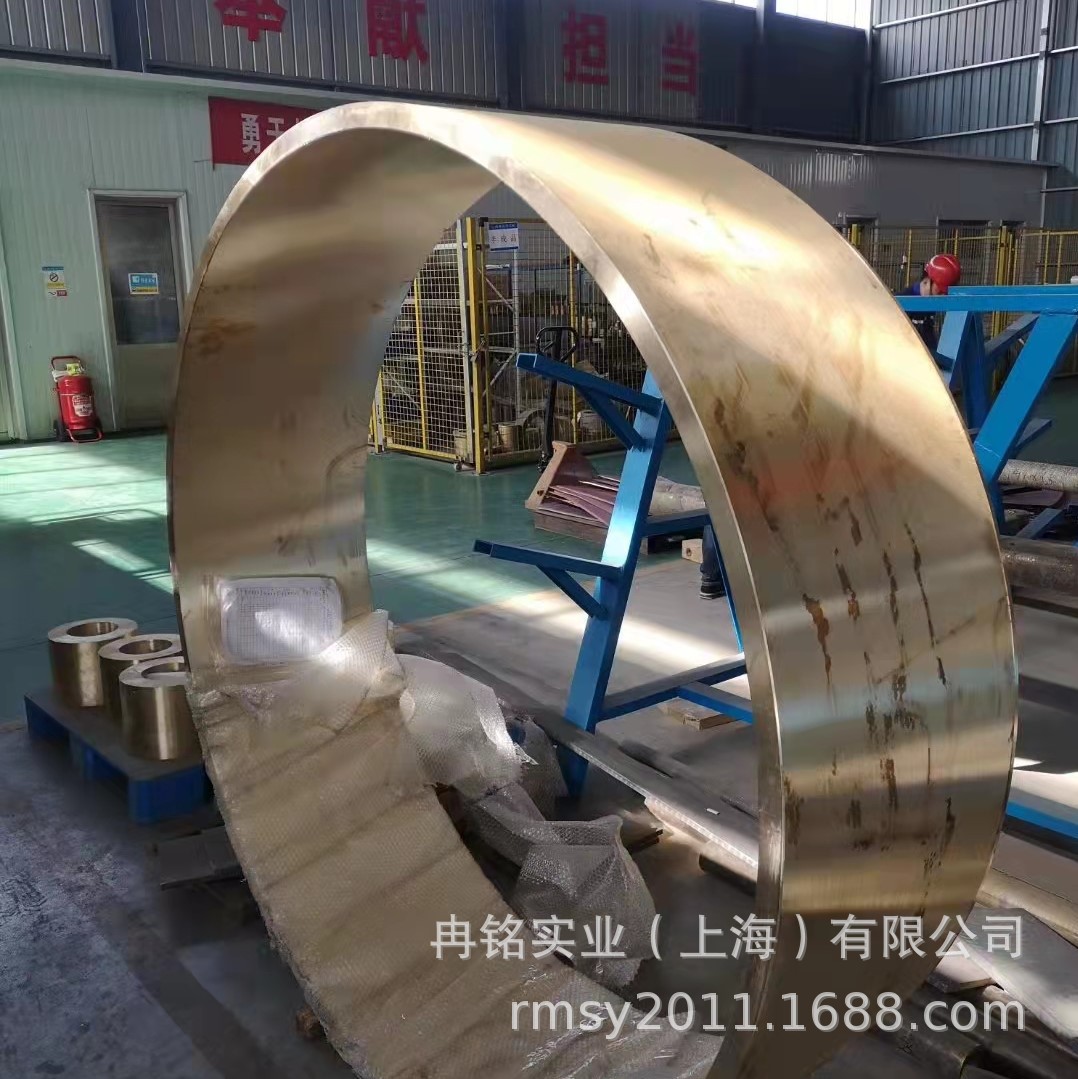 耐磨CuAl10Fe3Mn2铝青铜套 铜管 CW306G铜套 2.0936铜棒