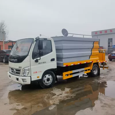 Fukuda 5-Ton Sprinkler Truck for Construction Site Dust Removal Fog Cannon Truck 8-Ton Municipal Greening Spray Truck Small Road Flushing Truck (Suvarma maşınları)