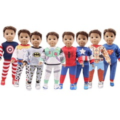 New 18-inch American doll accessories Hero series clothing set 43cm Summer Fufu doll clothing direct from manufacturer