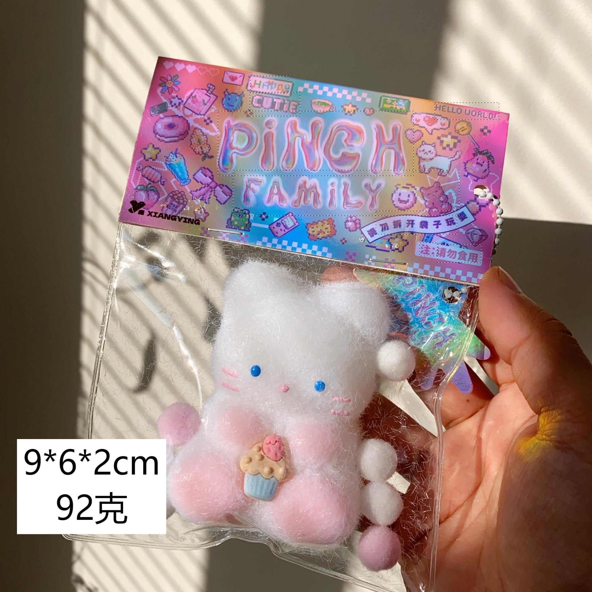 Juguete antiestrés suave tipo donut, un mágico juguete antiestrés suave.