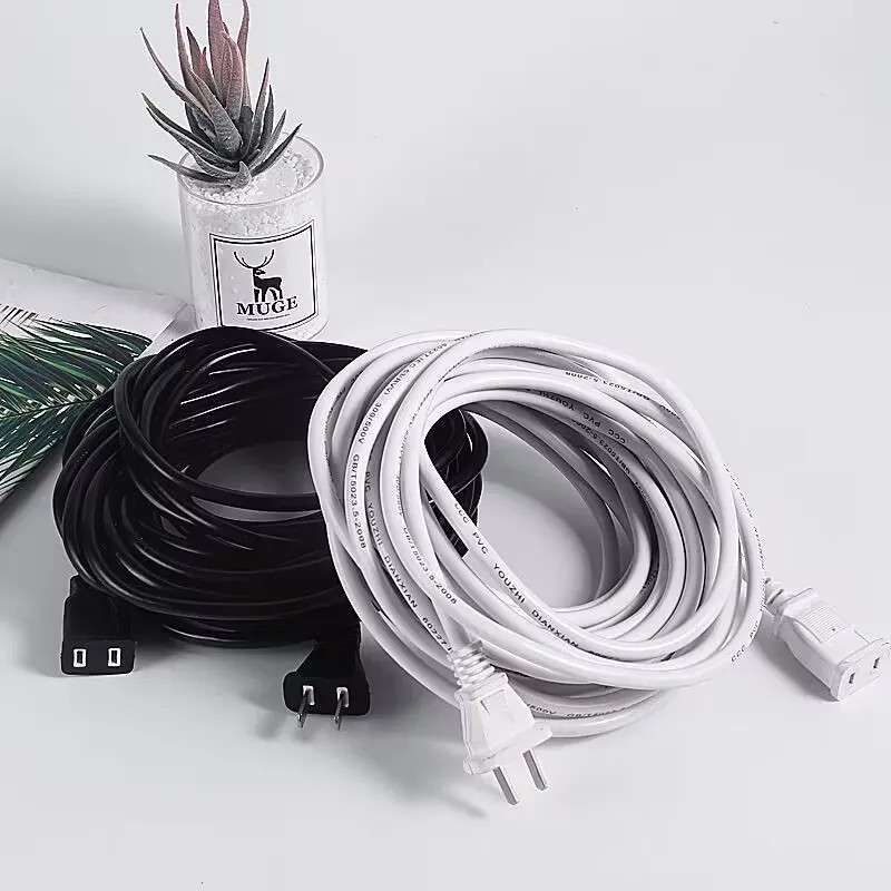 Cámara de vigilancia adaptador de corriente micro ventilador cable de extensión pequeño ventilador de techo cable de extensión de carga del vehículo eléctrico cable de extensión