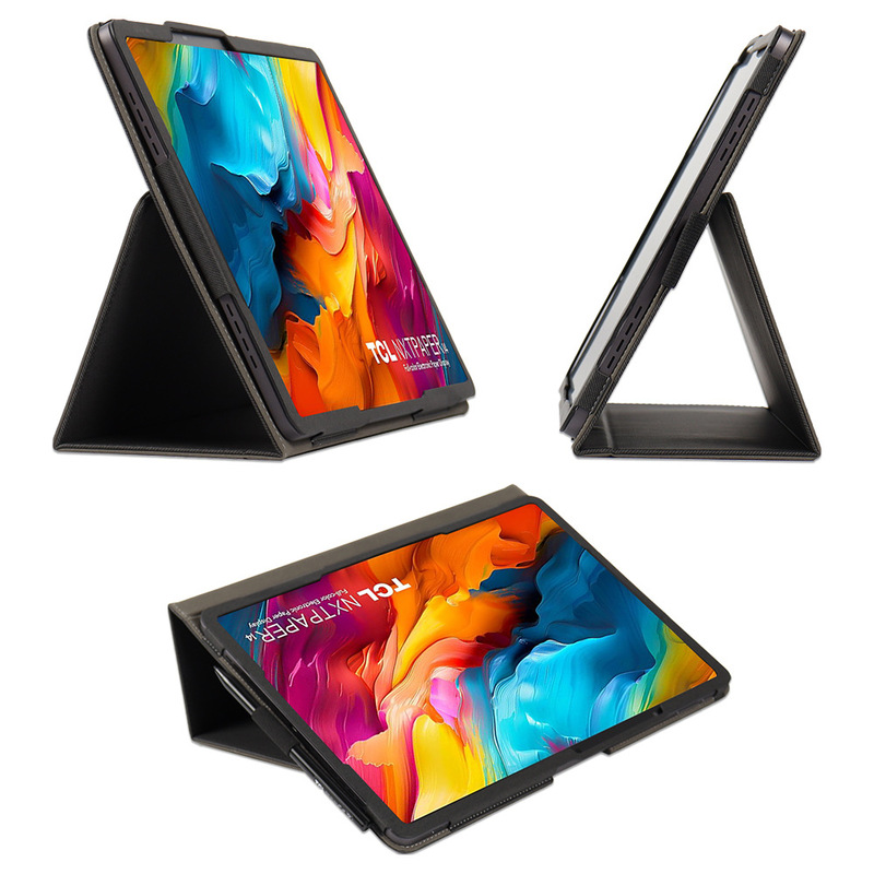 For TCL NXTPAPER 14 protective case 14.3 inch flat leather case hand PU computer case 9194 G/T