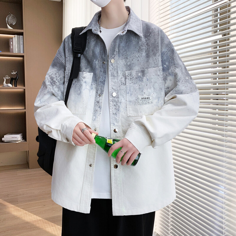 회색