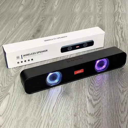 Factory New HA05 Card Insert Computer Speaker Subwoofer TV Multi-Functional Dual Loudspeaker Long Strip Sound King Audio 