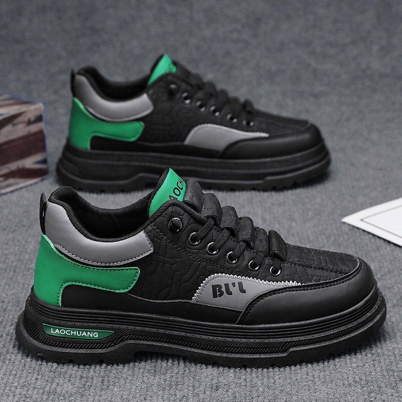 Zapatos de moda Martin para hombres británicos retro zapatos de skate otoño 2024 nuevos zapatos deportivos casuales bajos para hombres