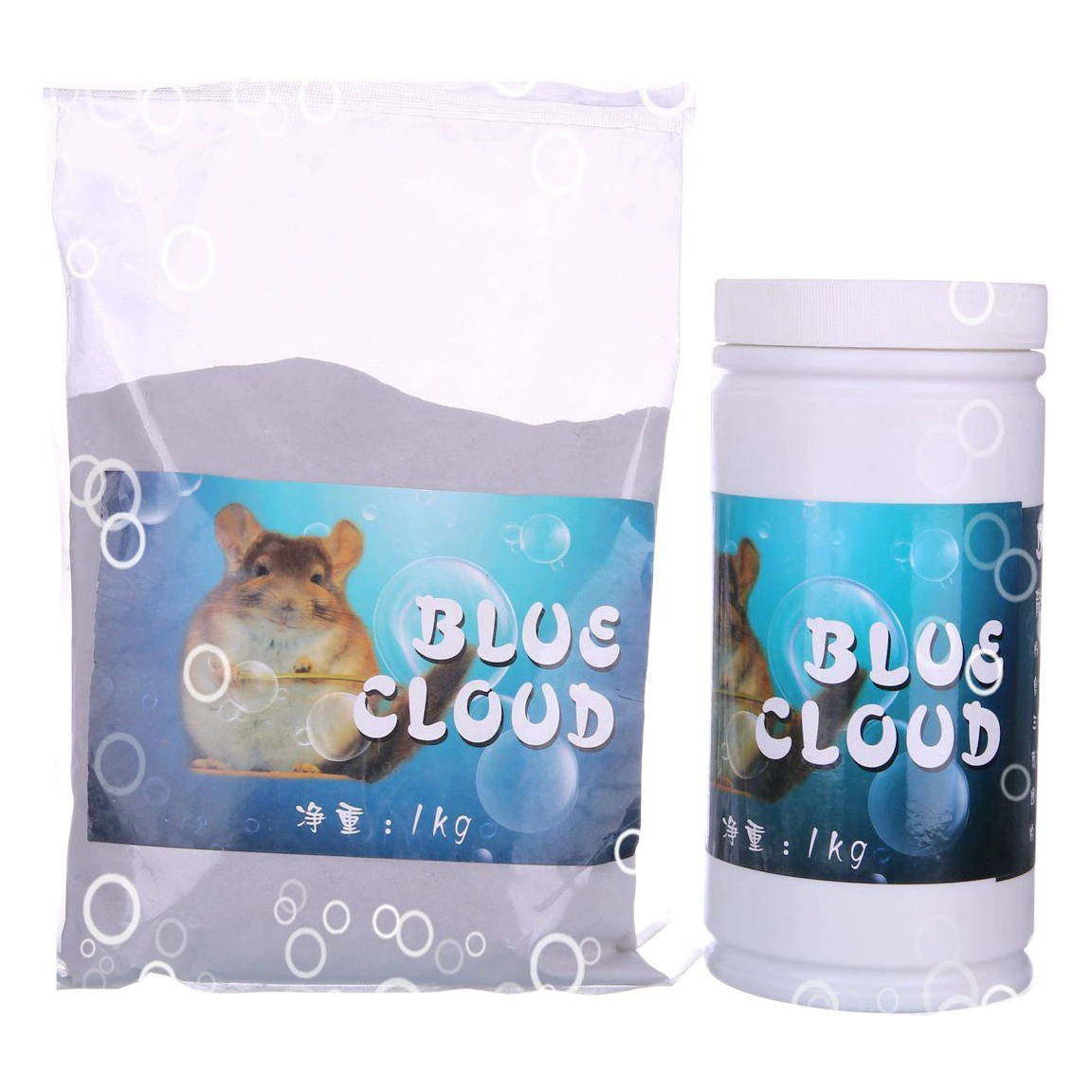 СИНИЙ ОБЛАК Тоторо песок для ванн хомяк песок для ванн бытовой упаковочный пакет/1 кг