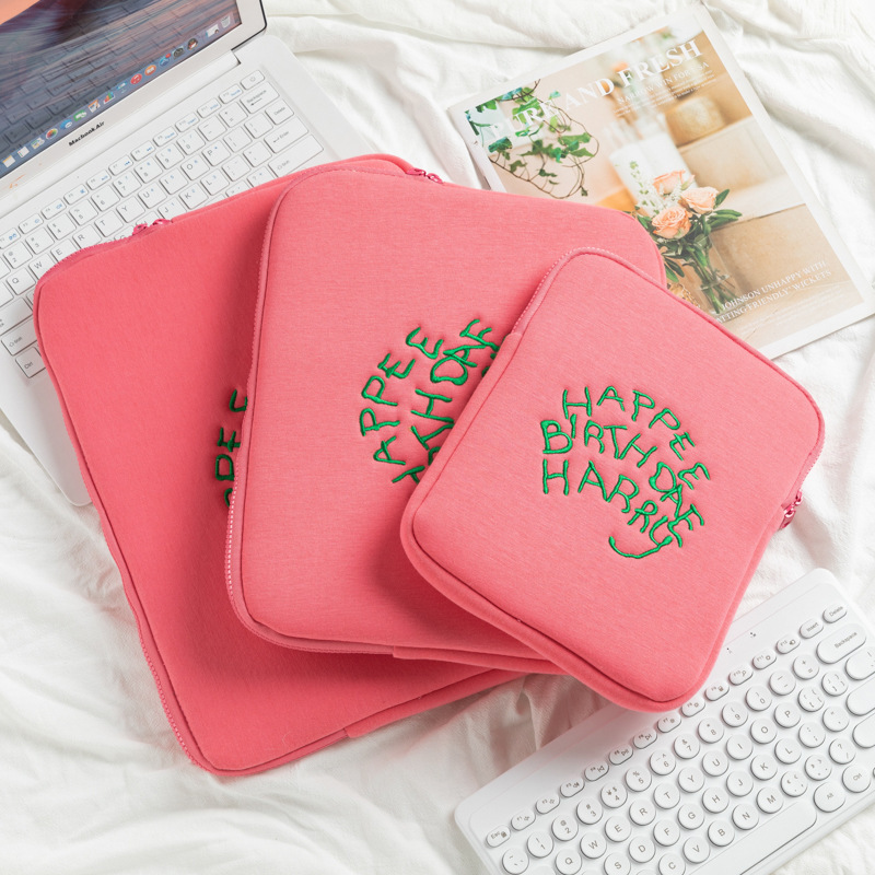 11inch 13inch Korean Hagrid Cake Pink Tablet iPad Protective Case Liner Bag 11inch 13inch Korean Hagrid Cake Pink Tablet iPad Protective Case Liner Bag