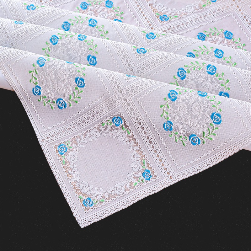 New Waterproof, Stain-Resistant, and Heat-Resistant Coffee Table Tablecloth, No-Wash Rectangular Tablecloth for Home Living Room, Light Luxury Nordic Style