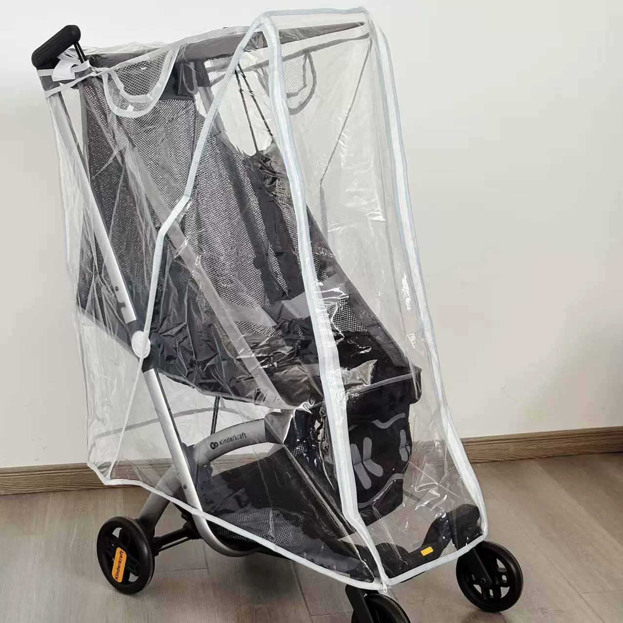 KK口袋车防雨罩KP2遛娃神器防风罩KP6婴儿推车挡风罩雨衣披配件