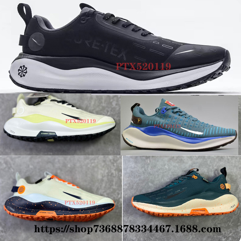React Infinity Run Flyknit 4Gore-Tex Waterproof Casual Running Shoes Men's and Women's Putian Shoes