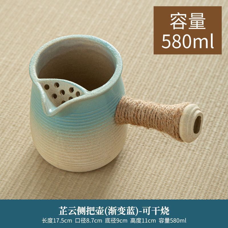 그라데이션 블루 사이드 핸들 냄비 580ml [핫세일]