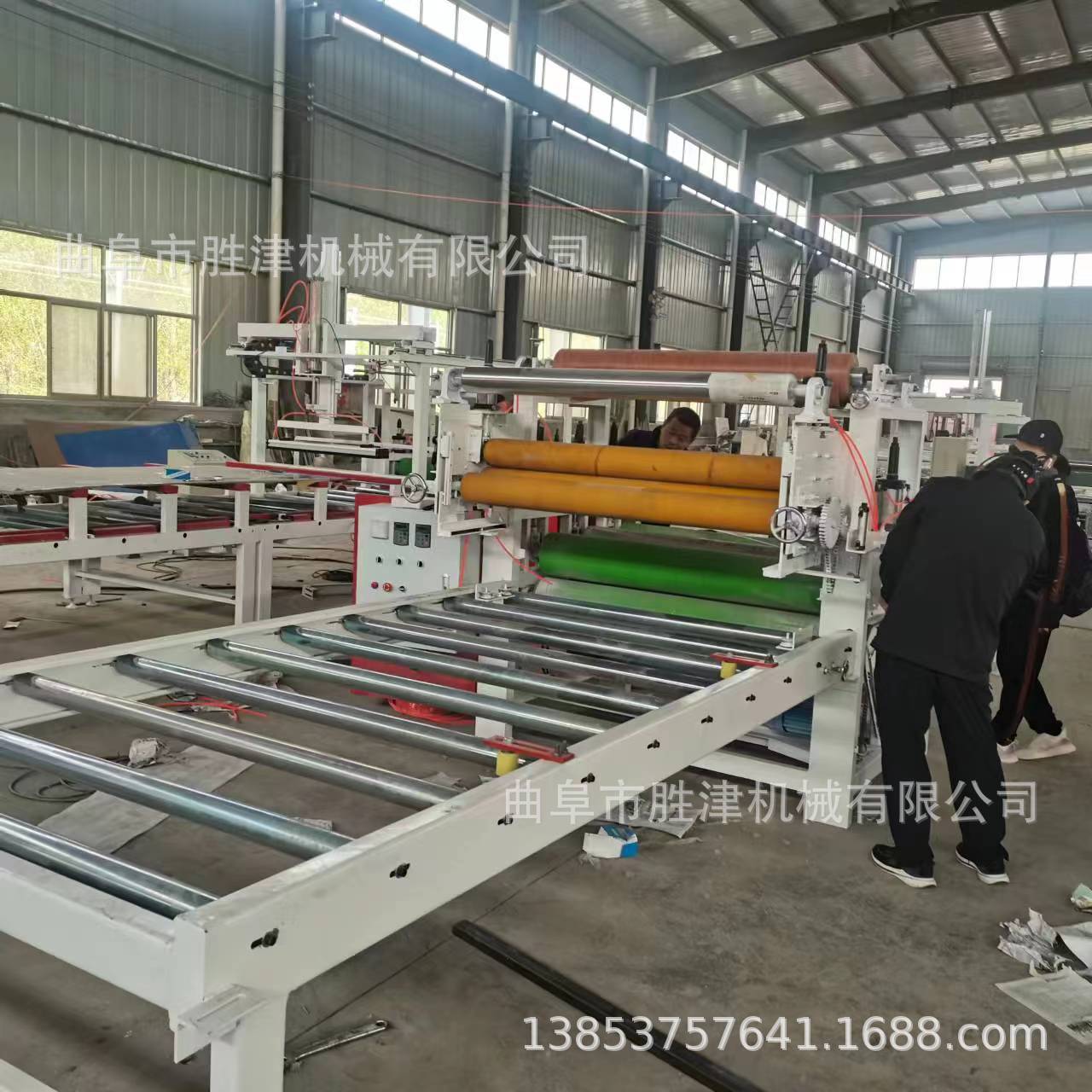 Cardboard pearl cotton non-woven fabric laminating machine Hot melt…