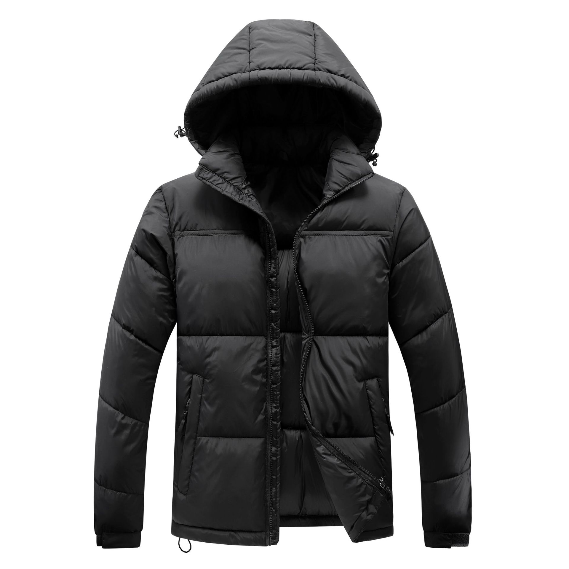 Men's Down Jacket Winter Cotton Coat With Stand Up Collar_voghion.com