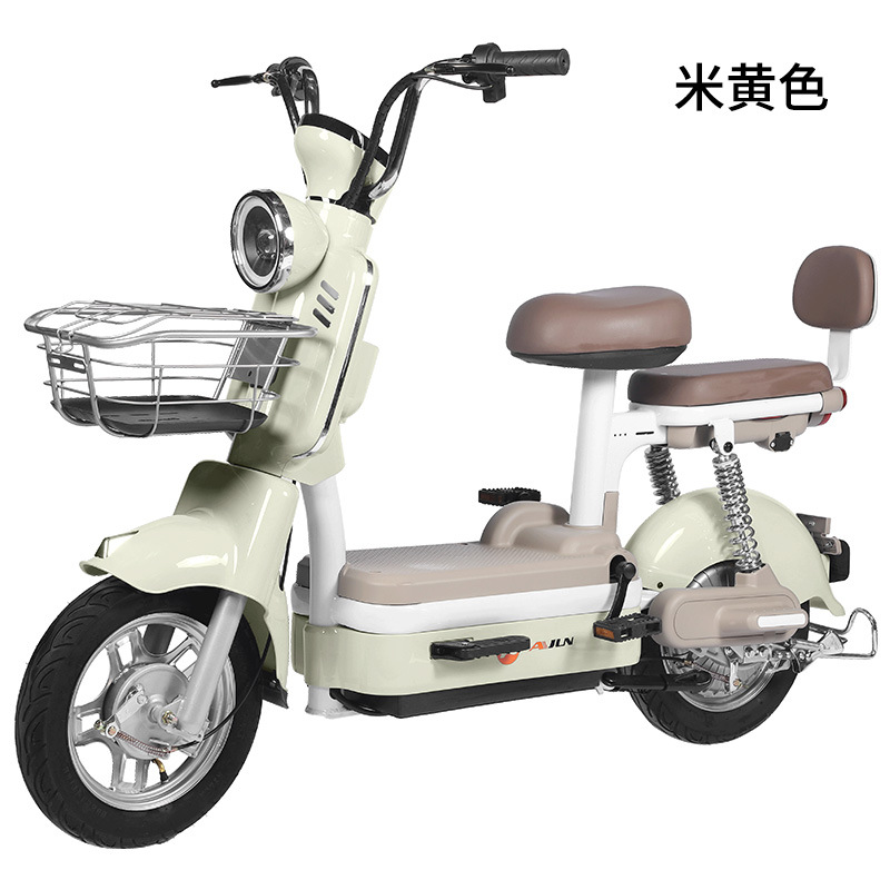 Exportación de comercio exterior fábrica transfronteriza al por mayor coche eléctrico estándar nacional adulto nuevo coche de batería de bicicleta eléctrica doble