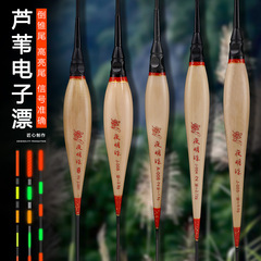Night pearl reed electronic floating plus thick tail electronic night glow float for carp night fishing floating float fishing gear angling accessories