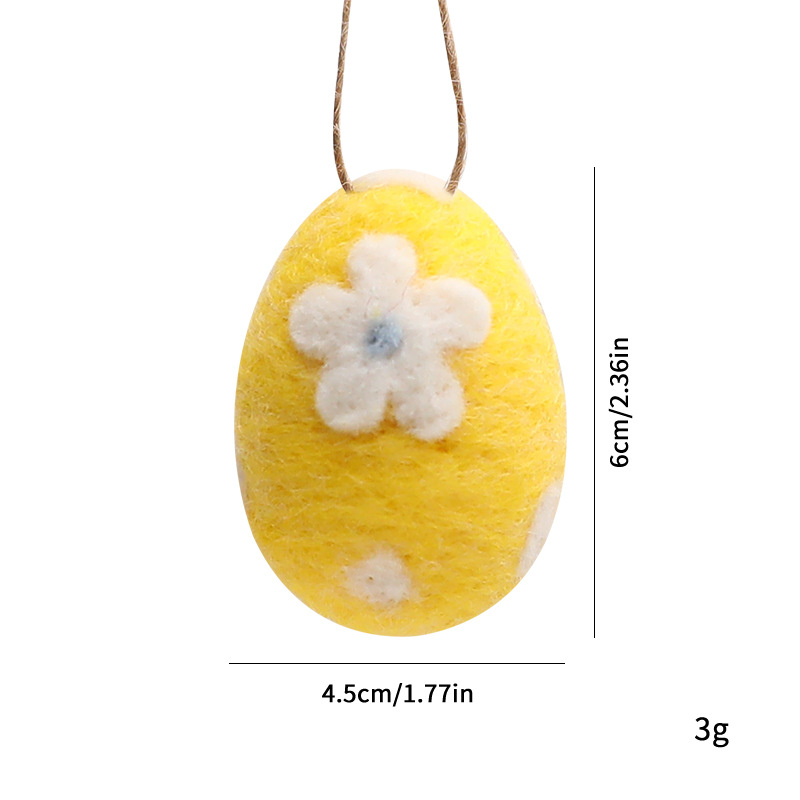 Explosiones transfronterizas huevos de Pascua muñecas de Pascua muñecas de conejo de Pascua colgar adornos al por mayor
