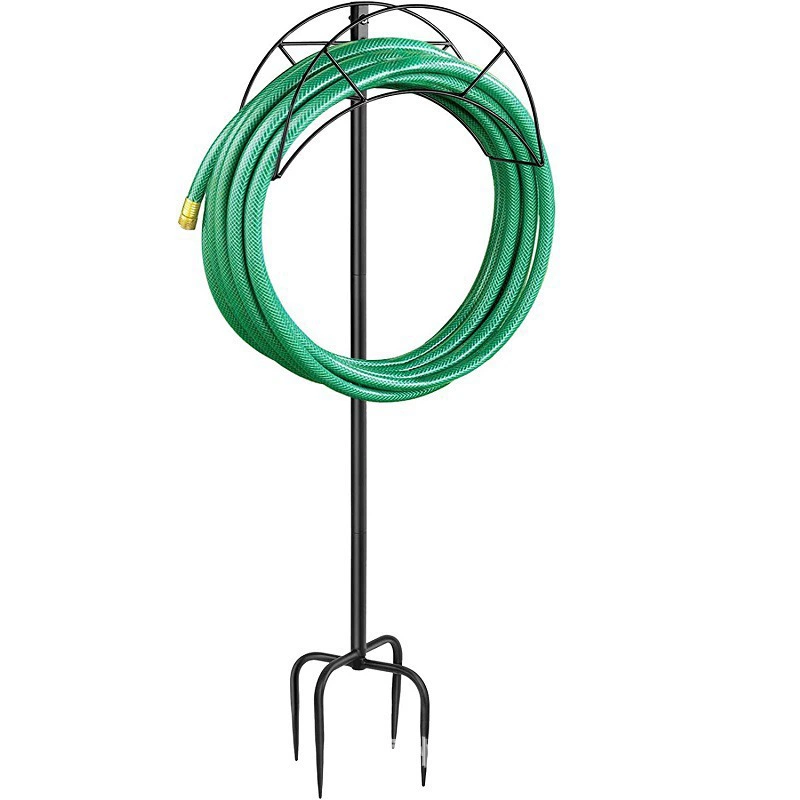 Внешняя торговля Садовая водопроводная стойка Съемный отдельно стоящий кронштейн для шланга Внешний прочный гибкий держатель для хранения труб