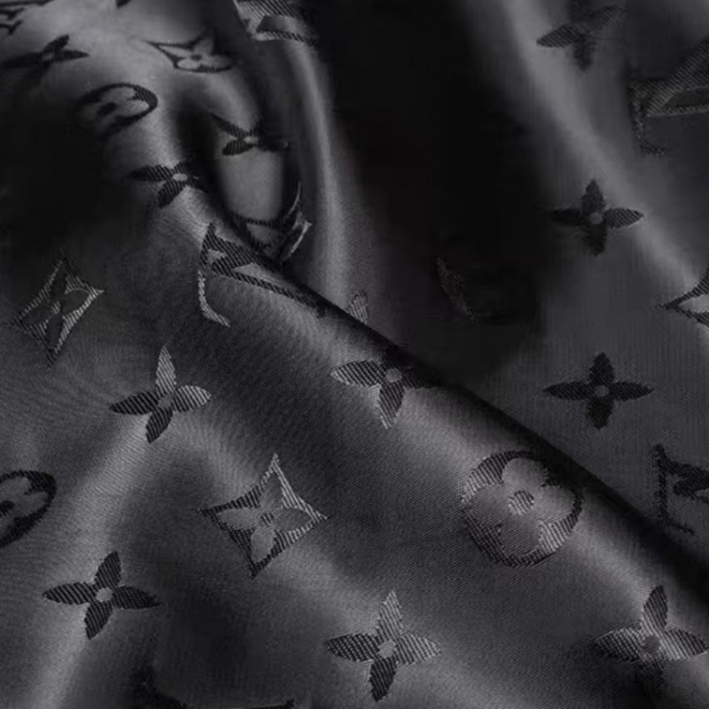 纯黑色品牌抗静电人丝口袋布提高端西装羊绒大衣里布高档大气时尚