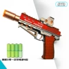 Electric red spray with light music, battery, 5 shade