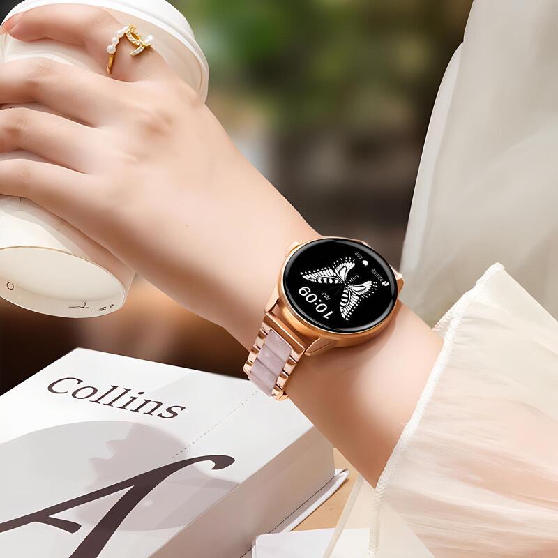 Antique Smart Watch Women's 2024 New Sports Light Luxury Advanced Sense genuine goods GF03 Heart Rate Measurement Huaqiang North gt3