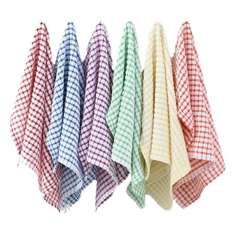 90g yarn dyed tea towel factory direct sales Чайное полотенце 40*65cm Кухня