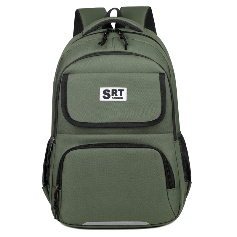 Nueva mochila para hombre de comercio exterior, mochila para computadora de viaje de ocio, transporte de gran capacidad, reducción de carga, mochila escolar para estudiantes de secundaria