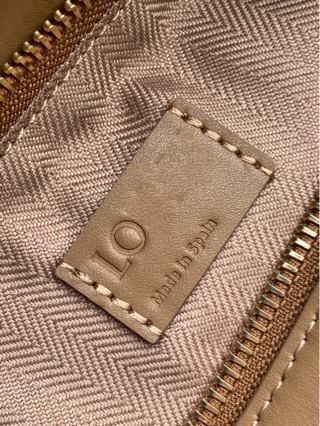 Leather geometric straps