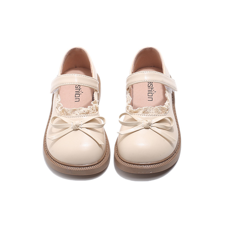 Zapatos de princesa de niñas arco extranjero zapatos de encaje de cuero primavera y otoño 2026 nuevos zapatos para niños zapatos de rendimiento de estudiantes image 6