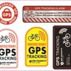 Bike, retroreflective sticker, car protection, anti-theft