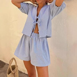 连衣裙;时尚休闲套装;女式衬衫