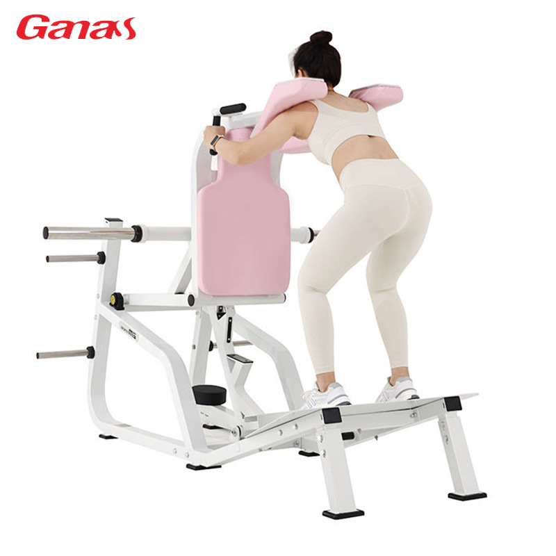 Inventario Hack entrenador de cuclillas comercial cadera pierna entrenador de fuerza muscular gimnasio equipo de fitness