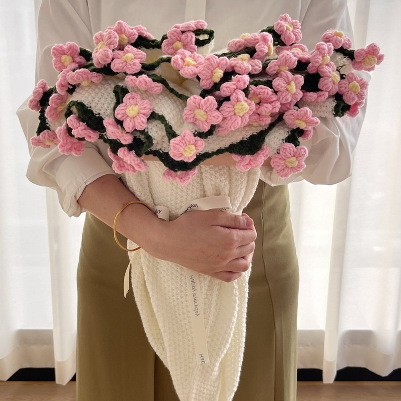 空调毯手工花毯玫瑰花束玫瑰花毯子成品向日葵母亲节送女友教师节|undefined